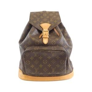 LOUIS VUITTON Authentic Brown Monogram Backpack
